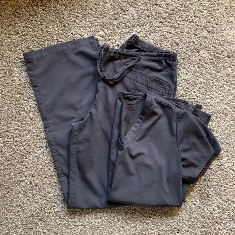 Greys anatomy scrub set gray small